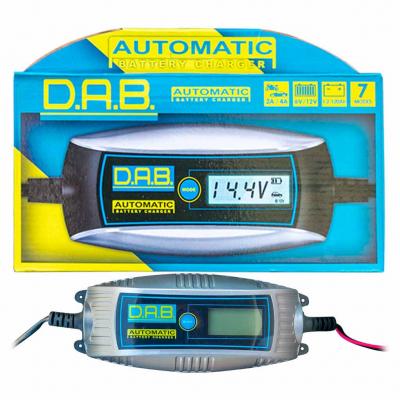 DAB 6/12V 2/4A automata akkumultortlt Aut akkumultor, 12V alkatrsz vsrls, rak